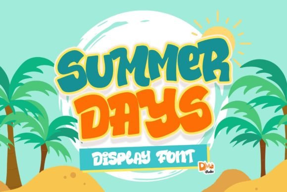 A Bubbly Summer Days Font Brings Fresh Energy to Small Business Branding