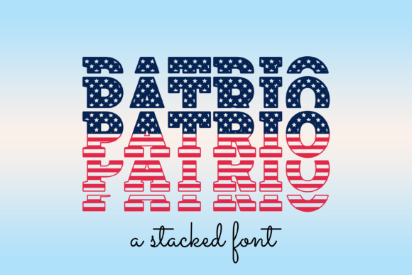 A Patriotic Display Font That Strengthened Our Branding