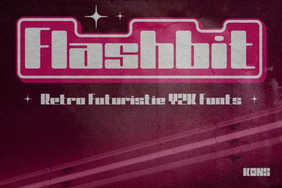 Flashbit: A Retro-Futurism Display Font for Editorial Design