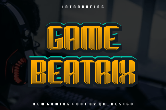 Game Beatrix: A Bold Display Typeface for Campaign Impact