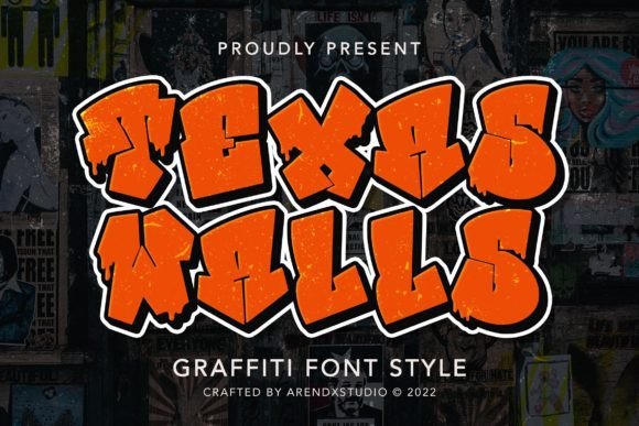 Give Your Brand Street-Smart Style with Texas Walls Font