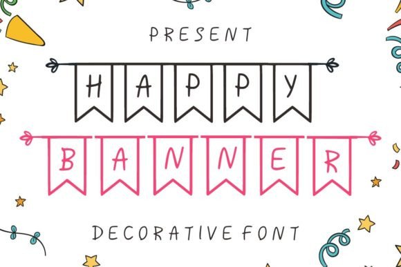 Happy Banner Font: A Cheerful Typeface for Small Business Branding