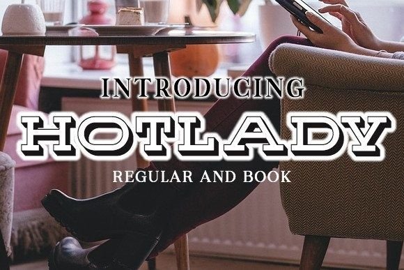 Hotlady: A Slab Display Font That Elevates Handmade Goods