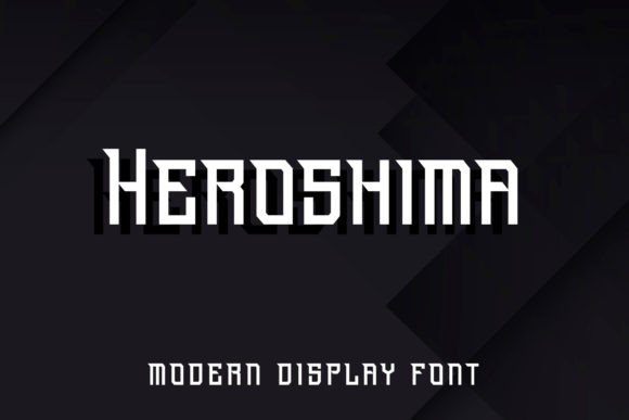 How the Heroshima Display Font Made Our Brand Stand Out