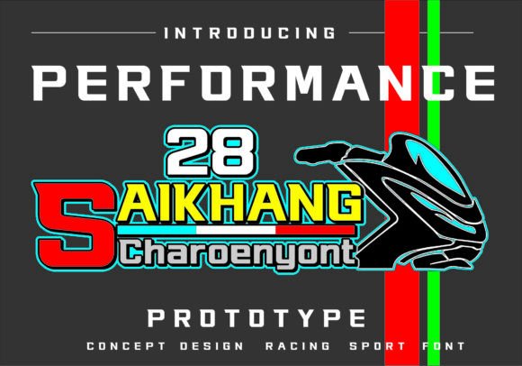 Performance Font: A Bold Typeface for Business Branding
