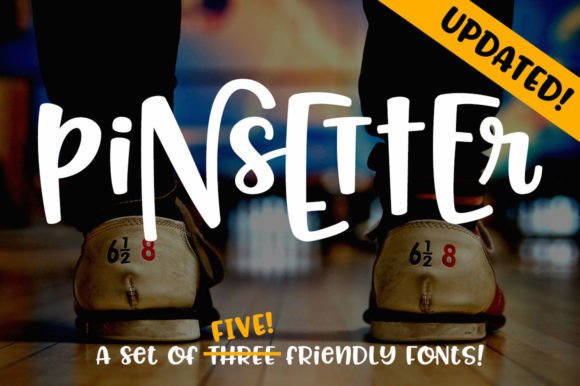 Pinsetter: A Hand-Lettered Font Family for Cohesive Branding