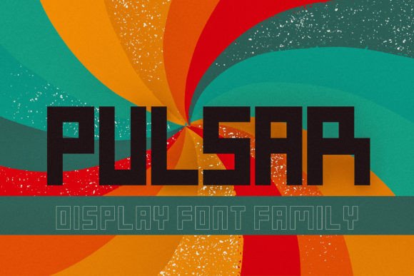 Pulsar: The Modern Display Font That Makes Your Brand Pop