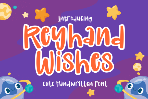 Reyhand Wishes: A Handwritten Font for Marketing Designs