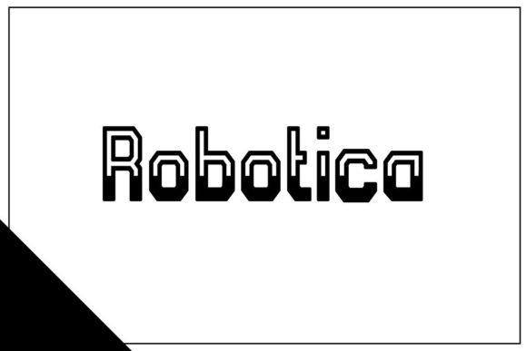 Robotica: A Cool, Futuristic Display Typeface