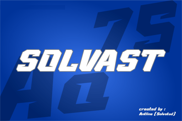 Solvast: A Racing-Inspired Display Font for Editorial Design