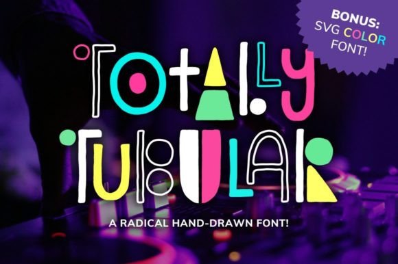 Totally Tubular: A Retro Font For Bold Campaign Visuals